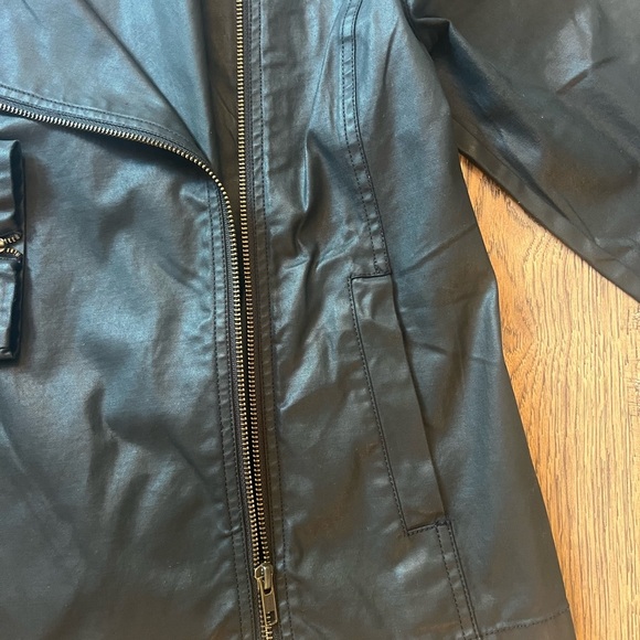 Eileen Fisher Waxed Organic Cotton motto Jacket Small NWOT - Picture 5 of 8